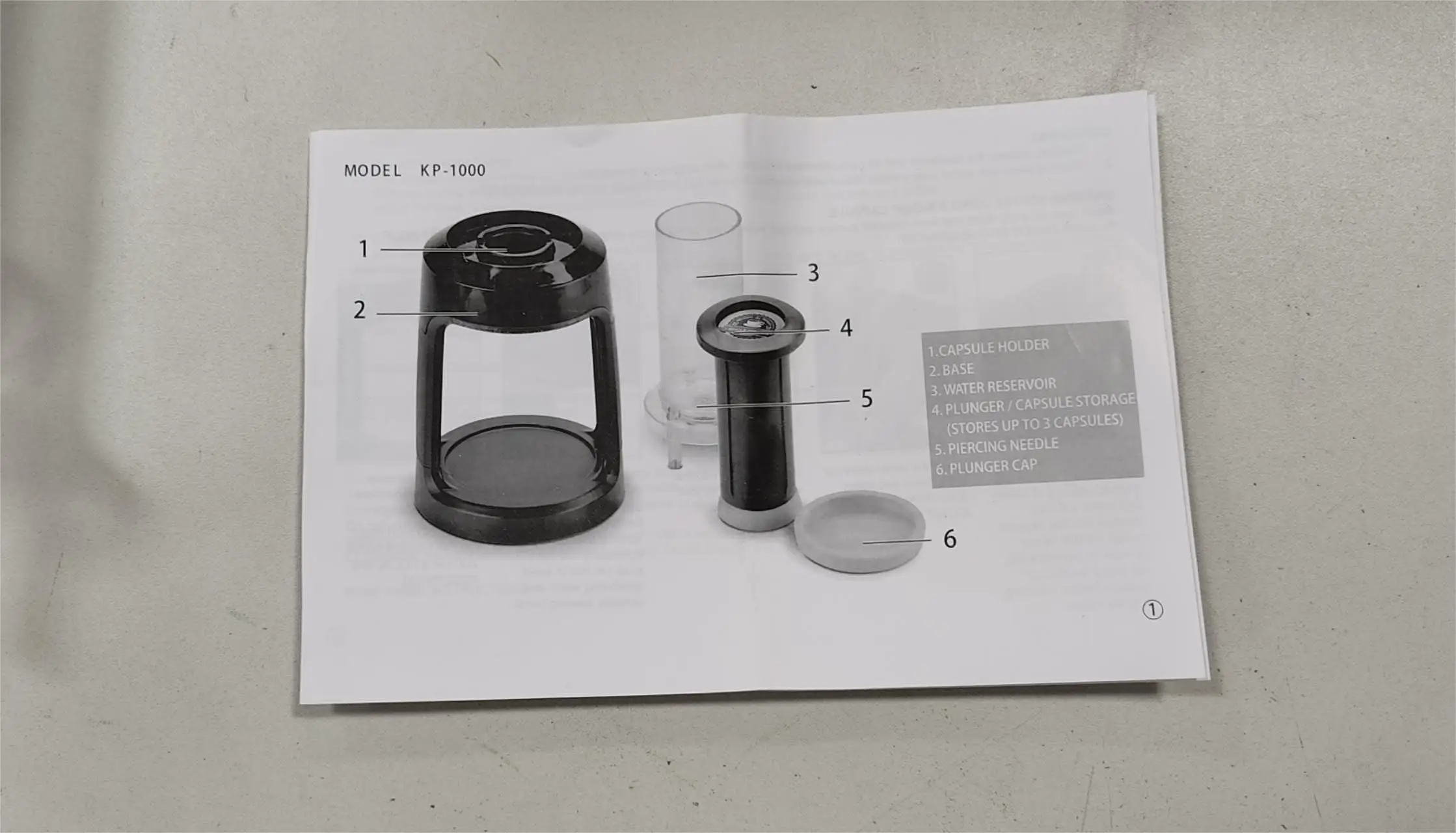 Coffee Machine Hand Pressing Type Coffee Machine Home Manual Coffee Maker Fit for Capsule Coffee Powder