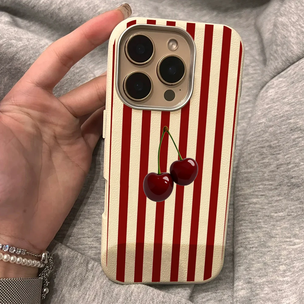 Retro Cherry Stripe…