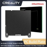 Creality PC Build Plate 235x235mm for CR-10 SE/Ender-3 S1/ Pro/Ender-3 V2 Neo/Ender-5 S1/ Ender-3 V3 SE/Ender-3 V3 KE 3d Printer