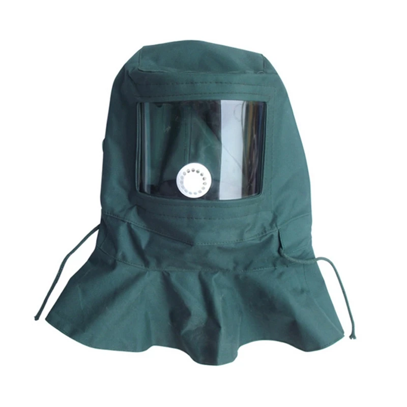 Sand Blasting Hood Shawl Wind Dust Anti Protective Tool Easy to Use Dropship