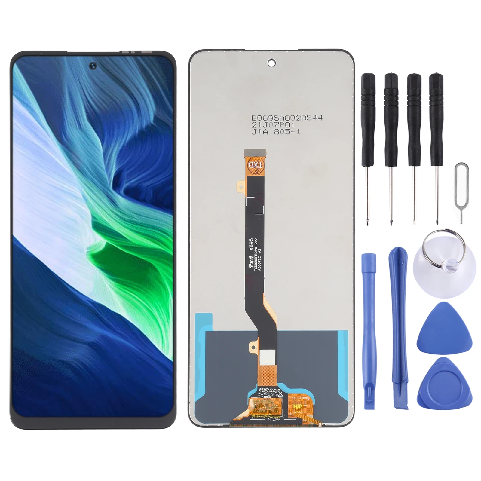 LCD Screen and Digitizer Full Assembly Replacement For Infinix Note 10 Pro / Note 10 Pro NFC X693 X695 X695C
