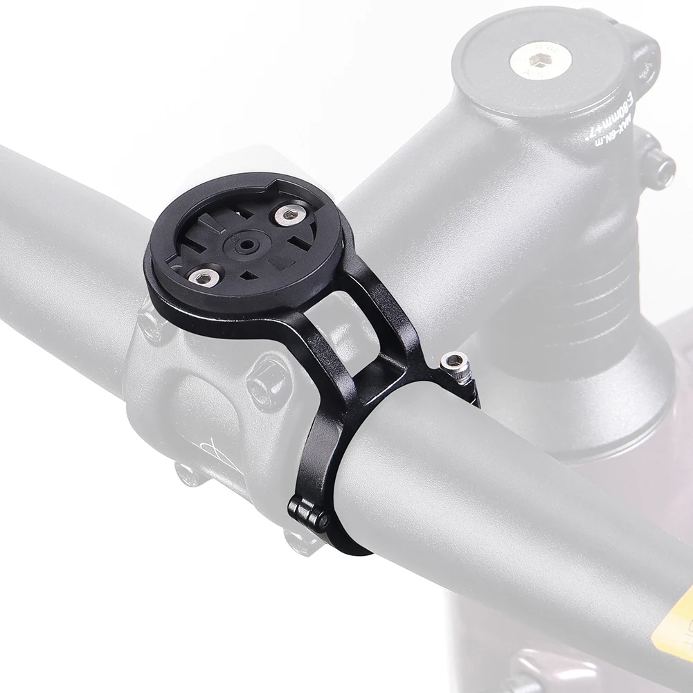 Fahrradcomputer-Halterung Rennrad-Tachometer-Befestigungsbasis Aluminiumlegierung Fahrradlenker-Computerhalter für Garmin/Wahoo/Bryton