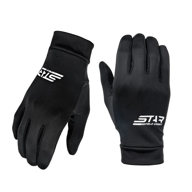 Winter-Motorrad-Innenhandschuhe Sommer-Motorrad-Fahrhandschuhe Auto-Fahrhandschuhe Eisseide-Futter Moto Sport Motorrad Motocross Handschuh-Innenfutter