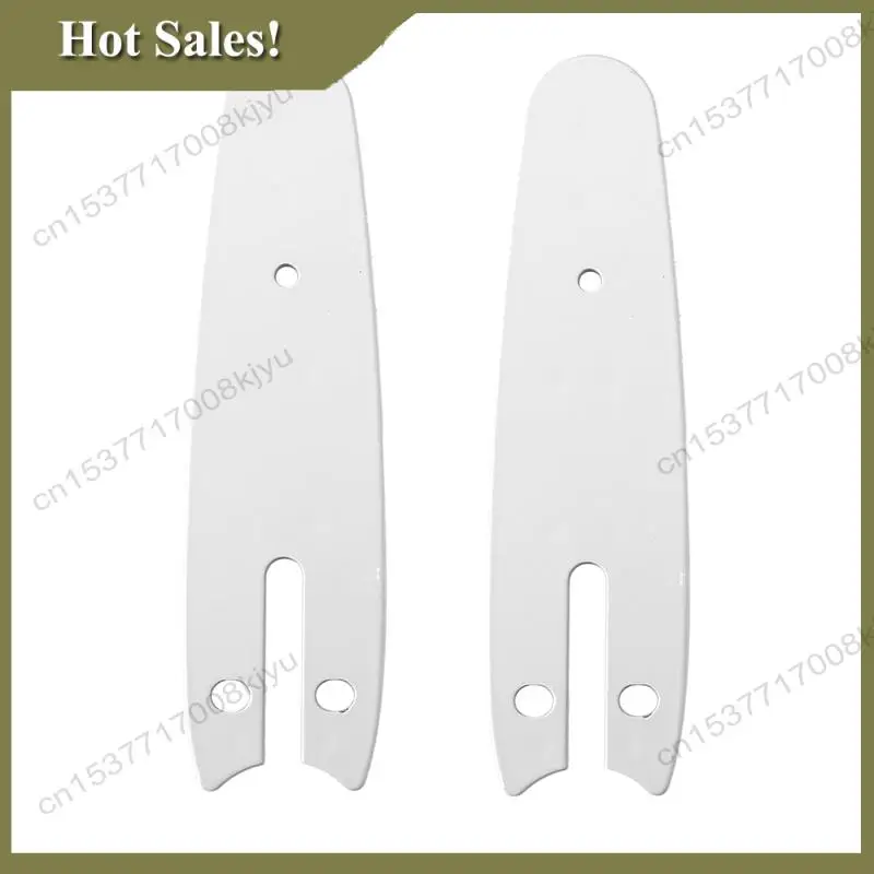 -A23G 2 Pieces 4 Inch Mini Chainsaw Guide Plate Replacement Guide Bar For 4 Inch Electric Chainsaw Parts Accessories
