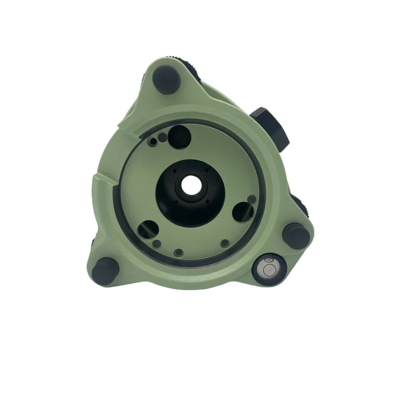 HIGH QUALITY THREE-JAW GREEN TRIBRACH WITHOUT OPTICAL PLUMMET 5/8”BASE SCREW FOR LEI-CA TOTAL STATION THREE-JAW