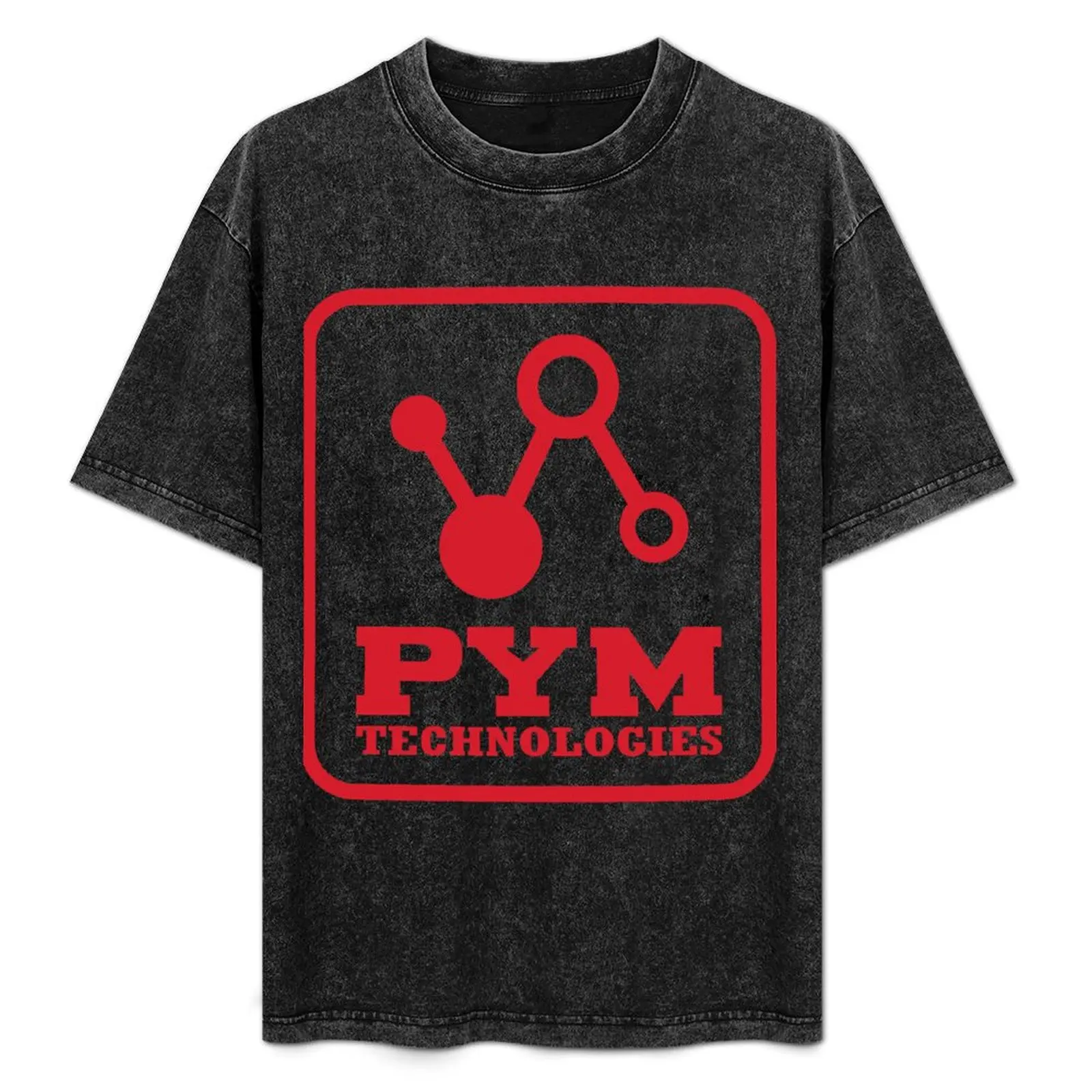 

Pym Tech Red Logo T-Shirt Breathable Workout Short Sleeve Top