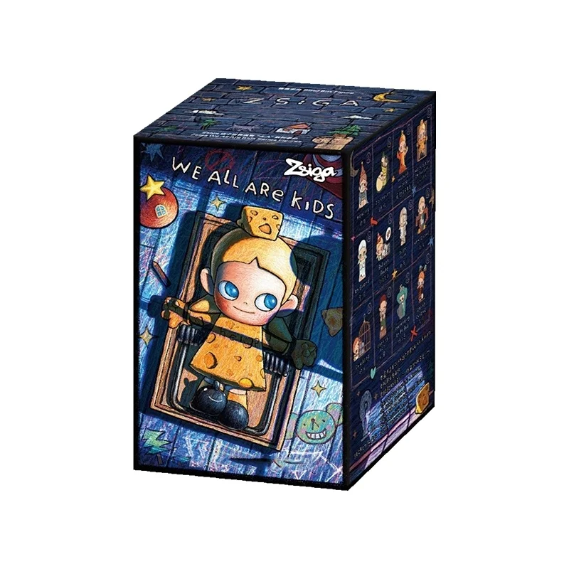 Genuine Blind Box Zsiga We All Are Kids Series Cute Doll Model Mystery Desktop Collectible Decoration Surpri Holiday Presents