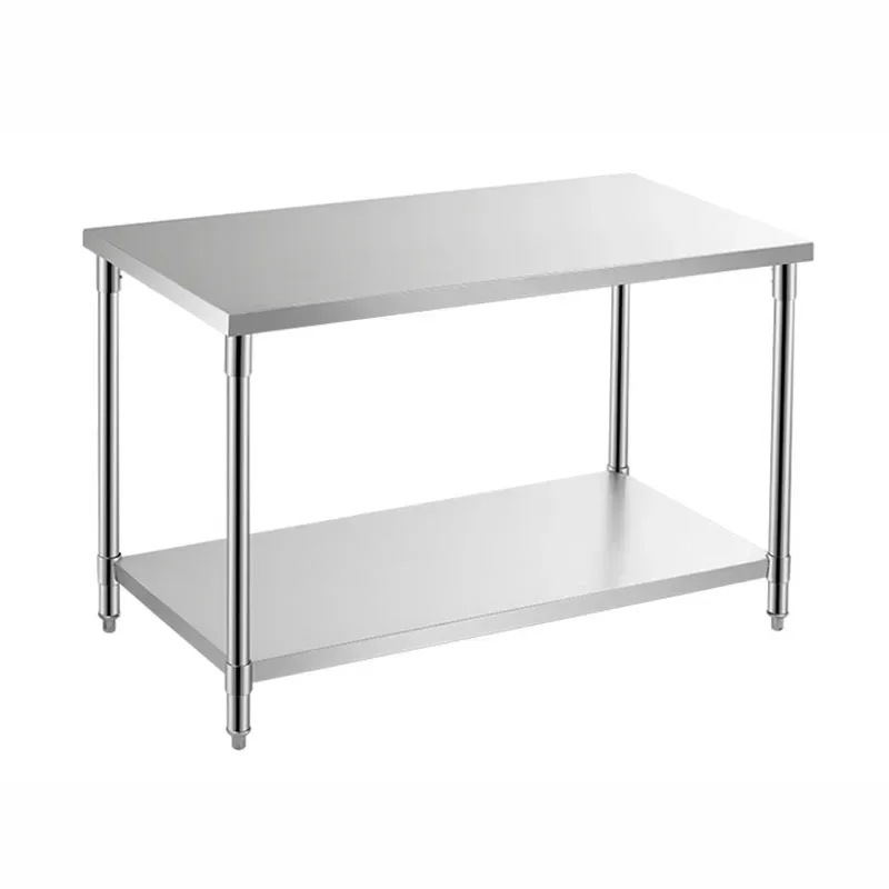 Factory Price Garage Series Storage Workbench Commercial 304 Stainless Steel Restaurant Workbench Off Frame