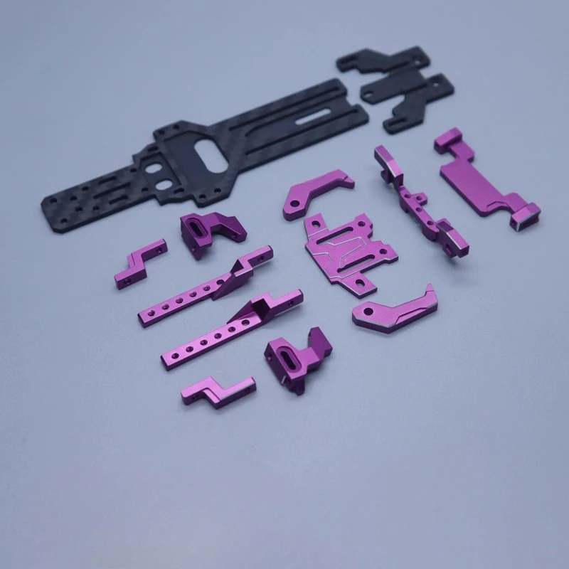 RW00-SR RC Mosquito Car 1/24 RWD RC Drift Car Frame KIT Electric Remote Control Drift Competition Mosquito Car Toy Accessories