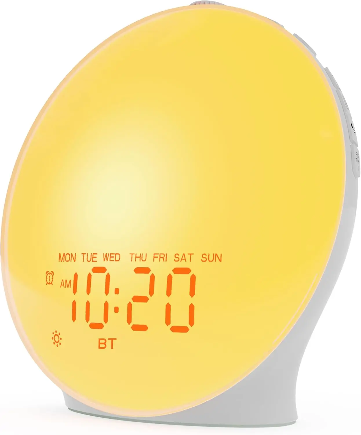 

Будильник Sunrise с белым шумом, Bluetooth-динамиком, 22 звуками и 17 ночниками для спален и подарков
