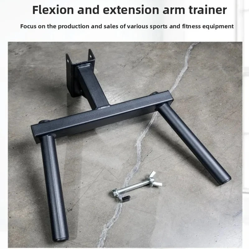 Adjustable Foldable Multi Grip Dip Bar Attachment for Power Cage Squat Rack CF Home Gym Full Upper Body Muscle Training Fitness - view 3