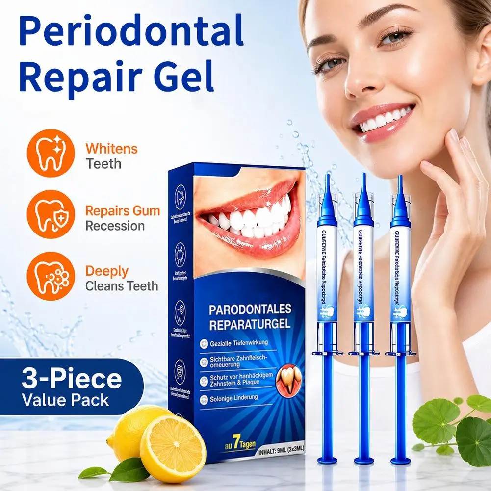 Professional Periodontal Repair Gel With Natural Plant Extracts Fresh Mint Flavor Gentle Oral Care For Teeth & Gums