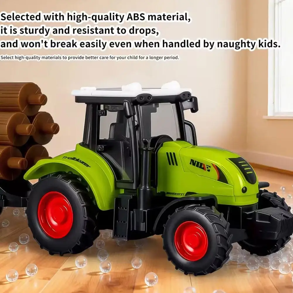 Symulacja pojazdów rolniczych Mini model samochodu Model pojazdu inżynieryjnego Traktor Pojazd inżynieryjny Traktor Zabawki Model dla dzieci Prezent