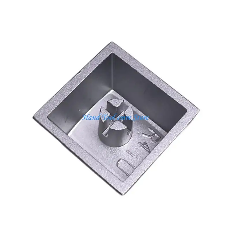 H37F Originalhöhe Zink -Legierungsschlüsselkap in Matte Finish Keycap für mechanische Keyboard -Spieler und -Programmierer