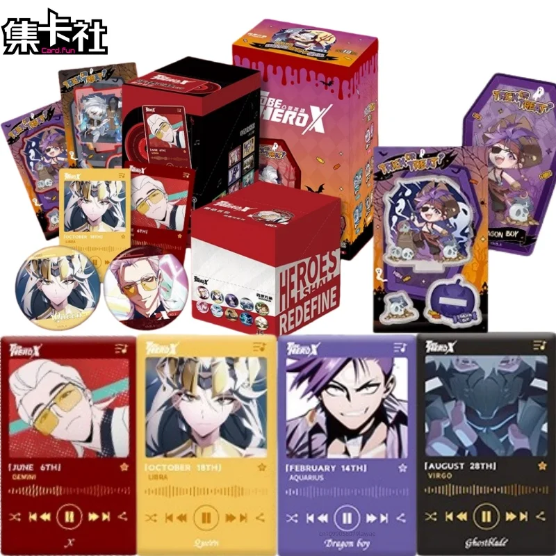

Card.Fun Authentic Brand New To Be Hero Acrylic Collectible Cards Cool Acrylic Fun Play Cards X Anime Peripheral Holiday Gifts
