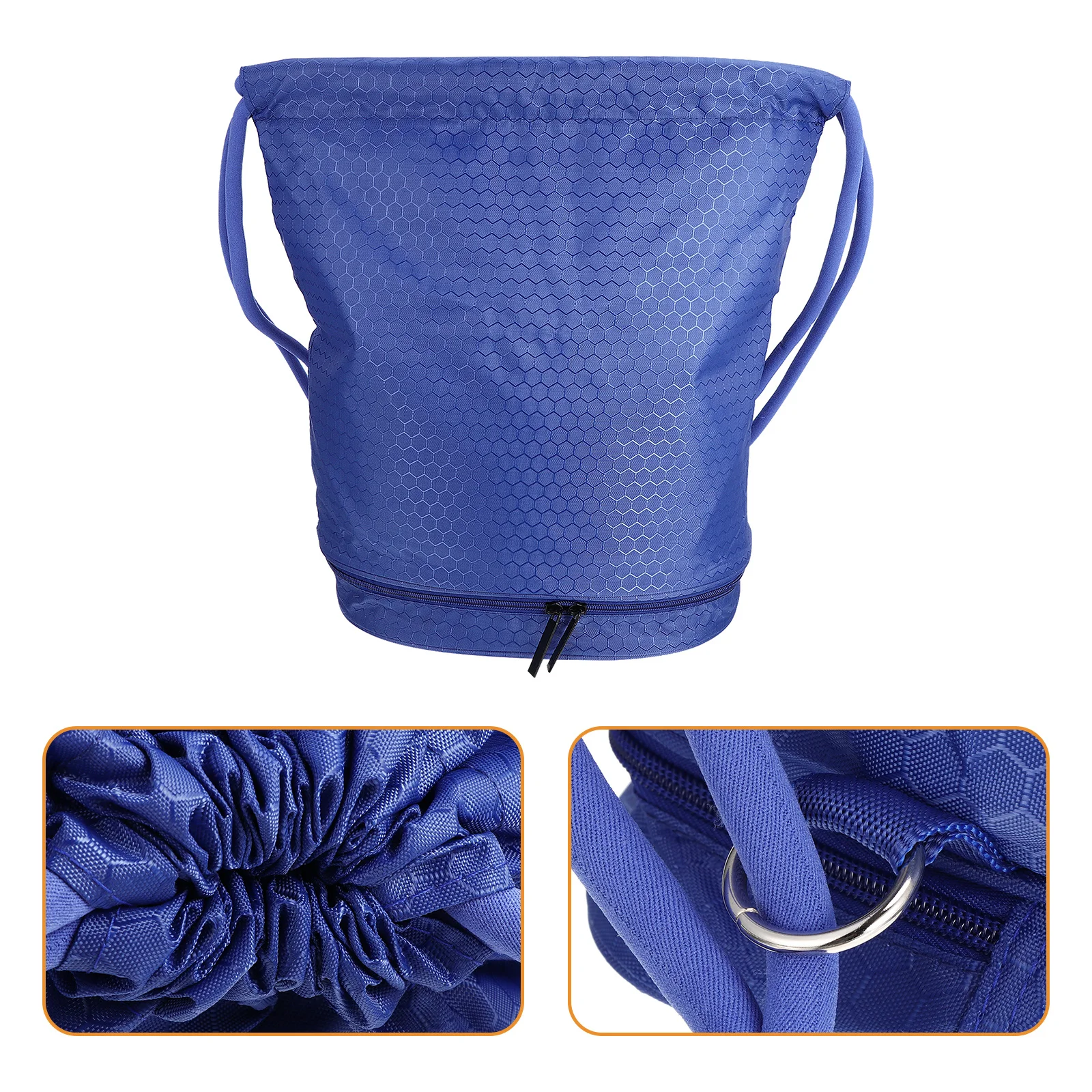 1Pcs Swimming Bag Waterproof Drawstring Backpack Large Capacity Dry Wet Separation Sackpack for Travel Gym Camping Sports