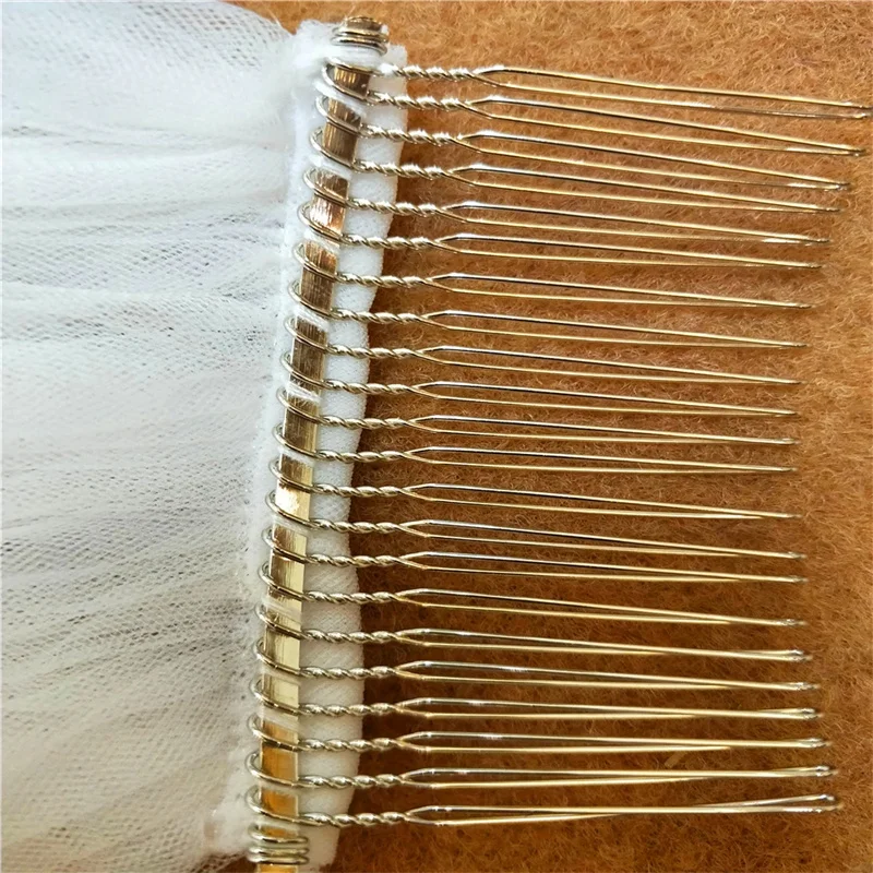 Photos réelles longue dentelle Appliques voile de mariage blanc ivoire cathédrale 1 couche voile de mariée voile de mariée accessoires de mariage