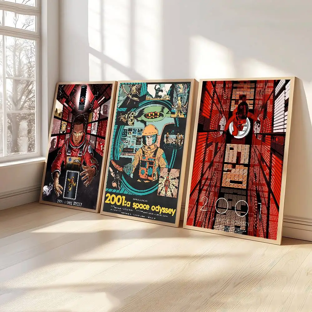 2001 A Space Odyssey Movie Classic Vintage Posters HD Quality Wall Art Retro Posters for Home Room Wall Decor