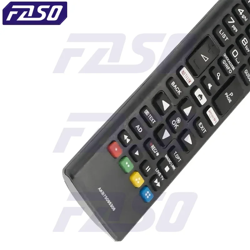CONTROLE REMOTO ABS DE ALTA QUALIDADE FASO AKB75095308 PARA LG SMART TV 433MHZ