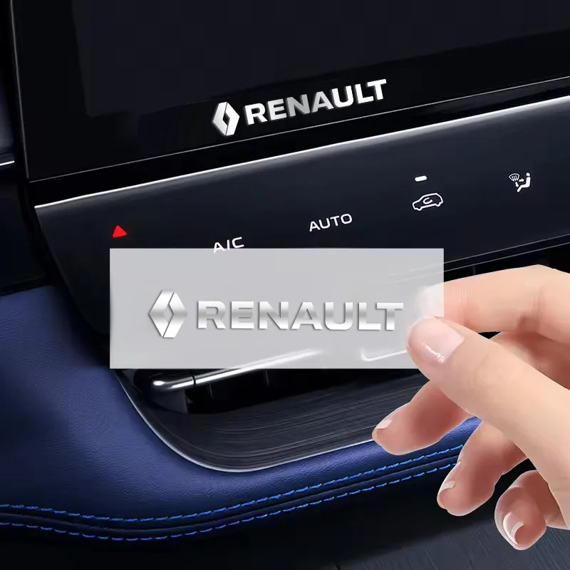 ملصقات إبداعية معدنية للسيارة ملصق ديكور مقاوم للماء لرينو داسيا ذات المناظر الطبيعية الخلابة لوغونا توينغو رمز فلونس اسبيس كليو ملحق