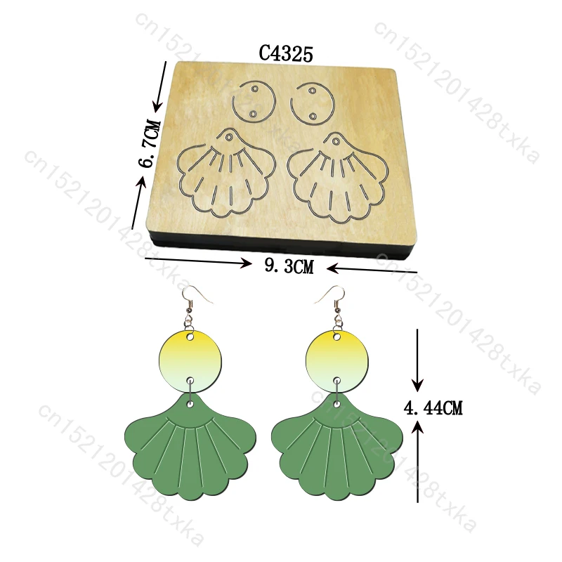 

Новые серьги Деревянные штампы для тиснения Вырубные штампы Скрапбукинг C4325 Несколько стилей