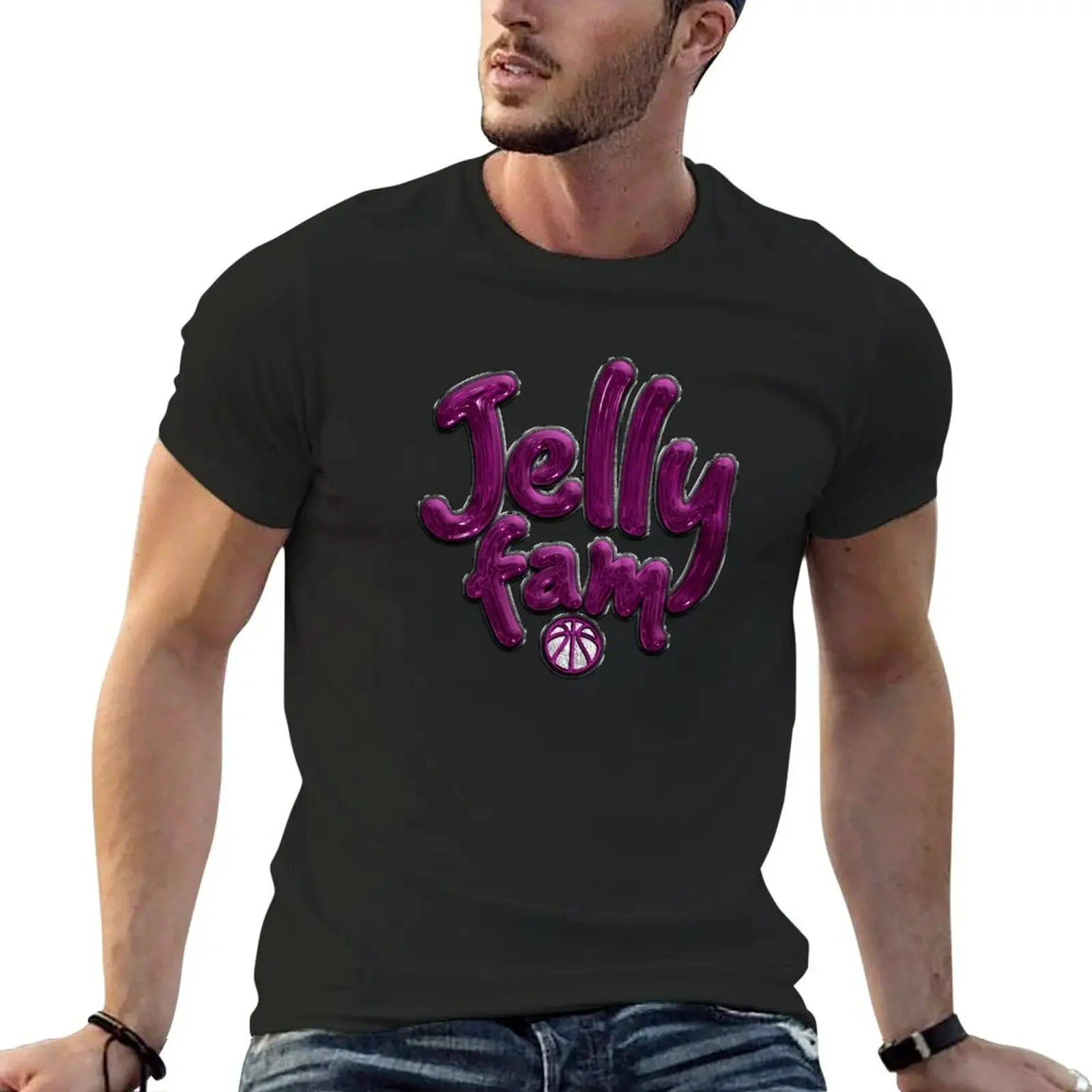 Jelly Fam T-Shirt cute tops oversizeds customs t shirts for men graphic