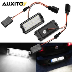 Led車のナンバープレートライト,エラーのないライト,seat ibiza 6l,arosa,altea,cordoba,mk1,mk2,leon,1 m,toledo 5p,2004-2009個用