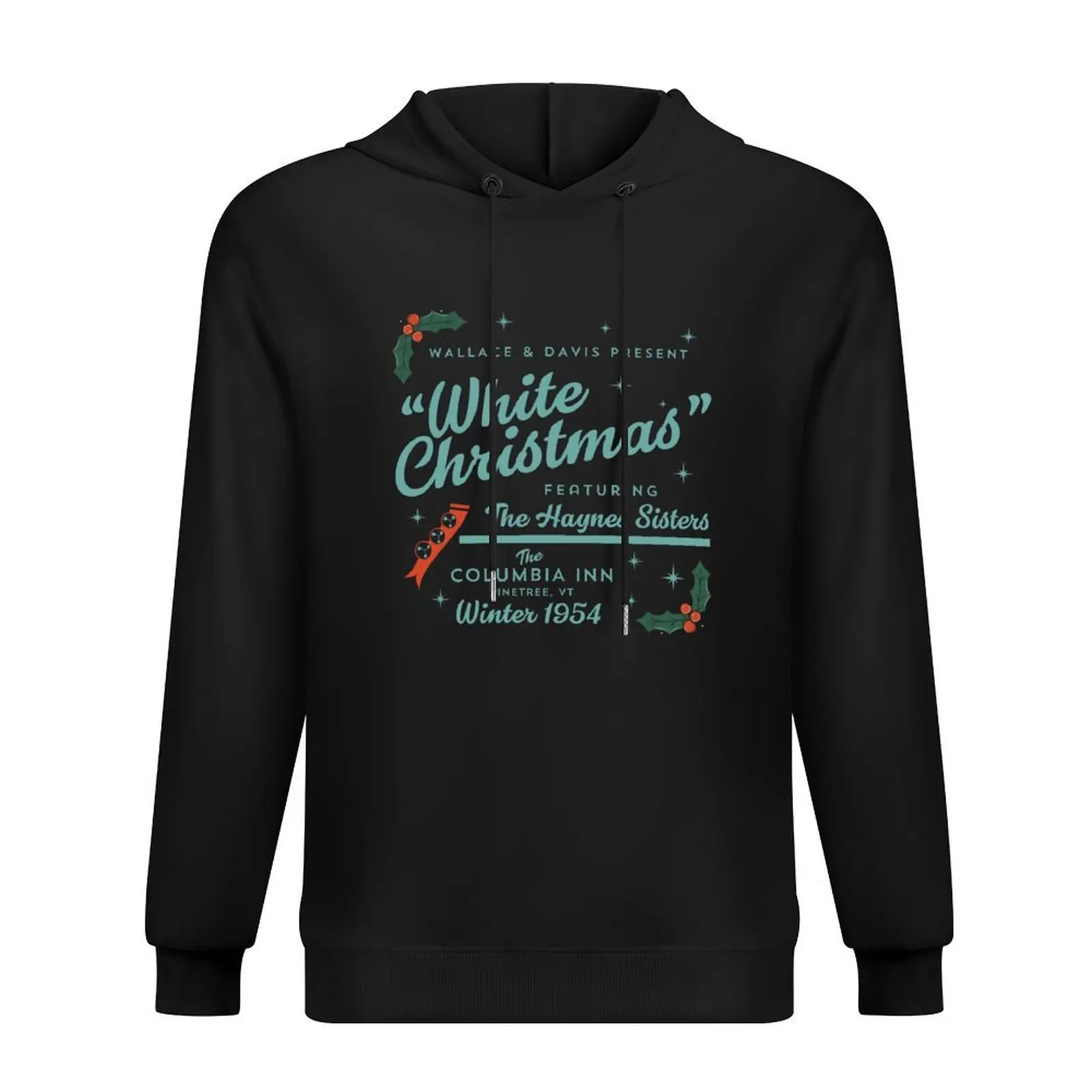 White Christmas Ad Hoodie men's winter sweater anime clothes korean clothes mens designer clothes man hoodie