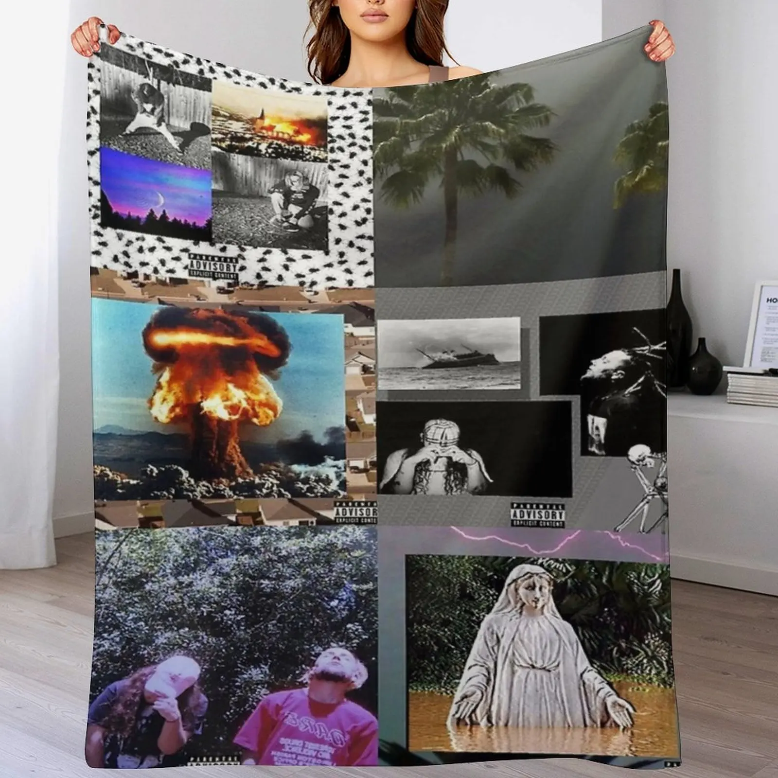 

kakak solat Throw Blanket Plush Nap Personalized Gift Bed Blankets