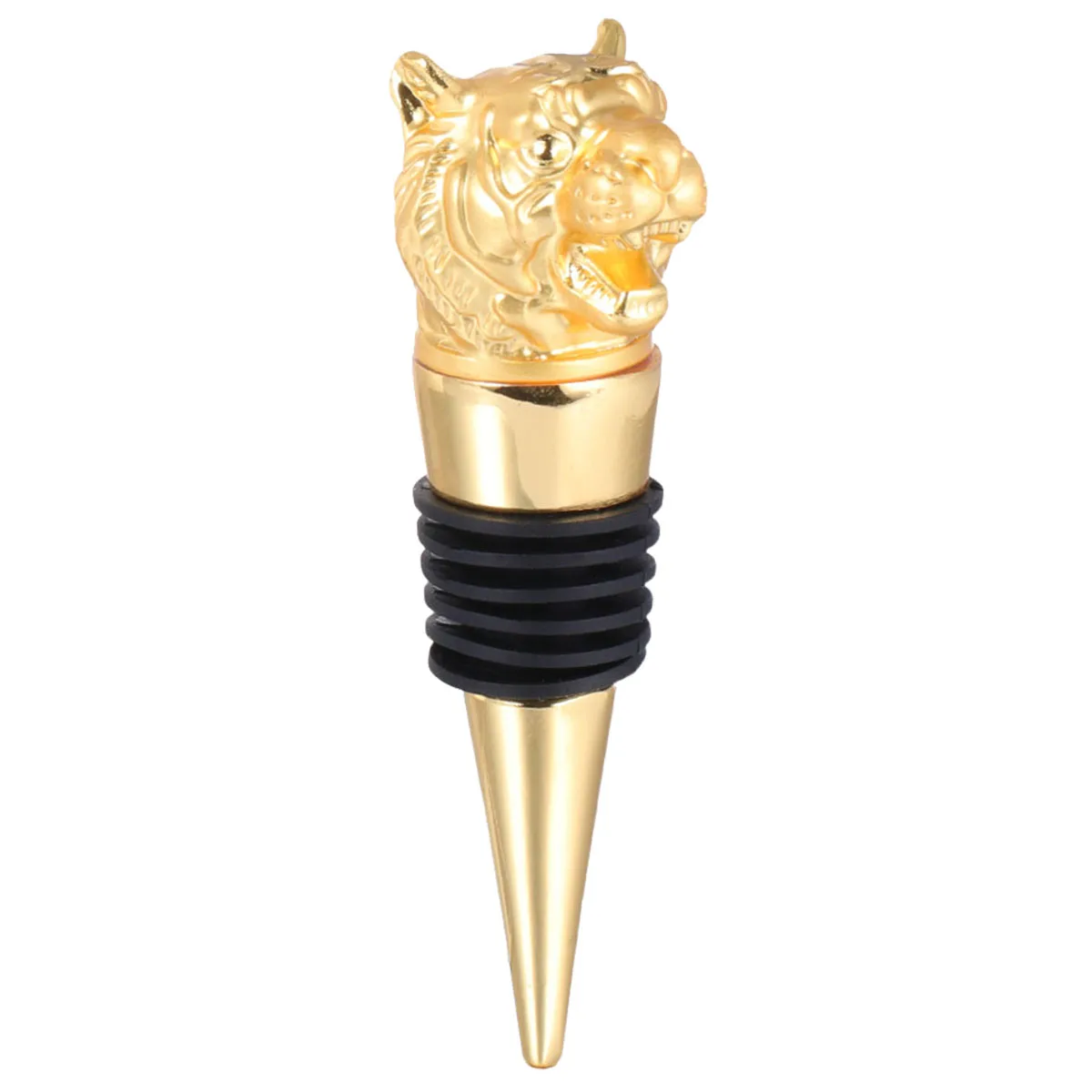 

Zodiac Signs Wine Bottle Stopper Premium Material Reusable Healthy Mini Size Portable Tiger Shape Red Wine Stopper Home