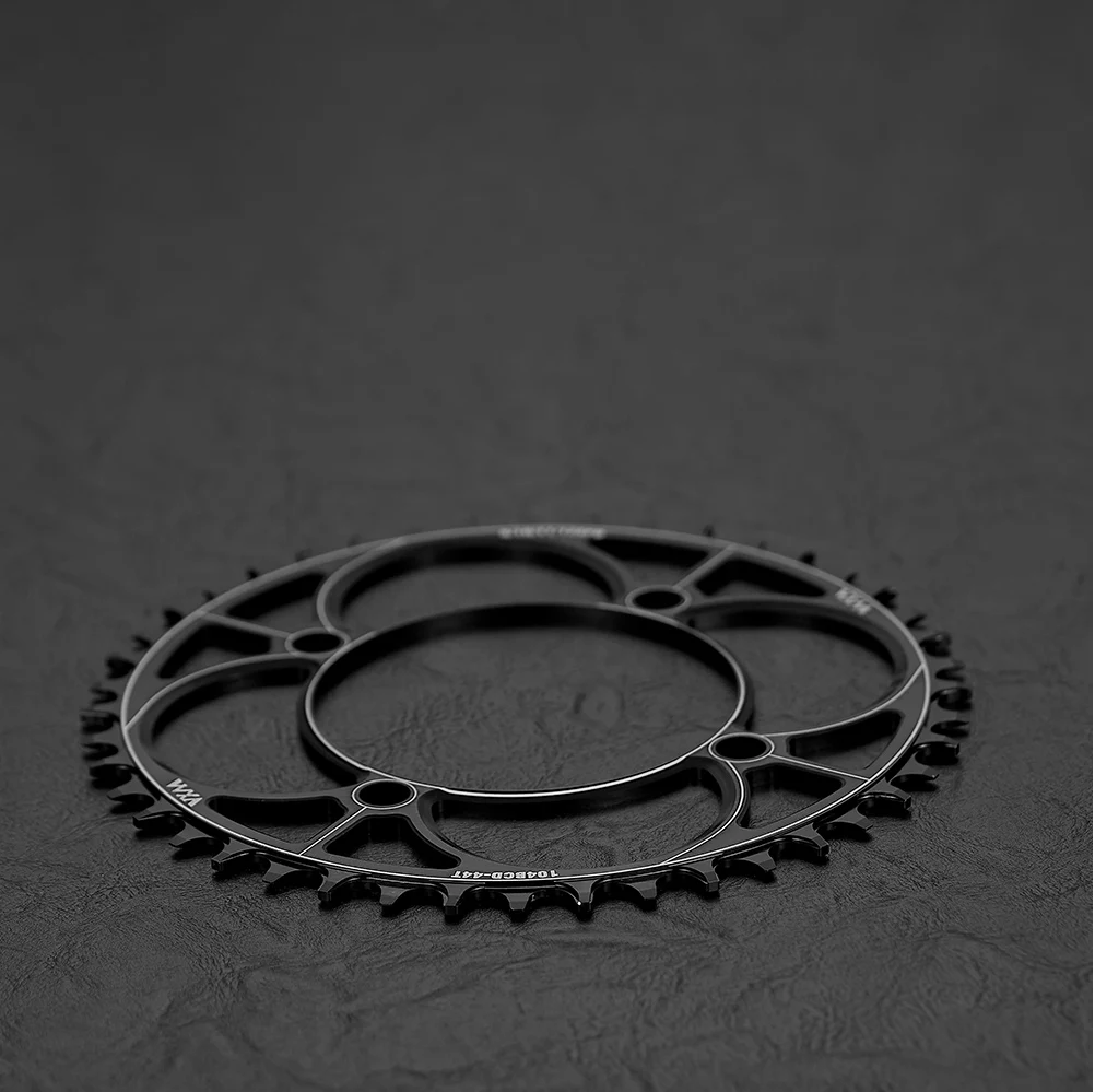 104BCD Narrow Wide Round Chainring 40T 42T 44T 46T 48T 50T 52T Mountain Bicycle Chainwheel MTB Crankset