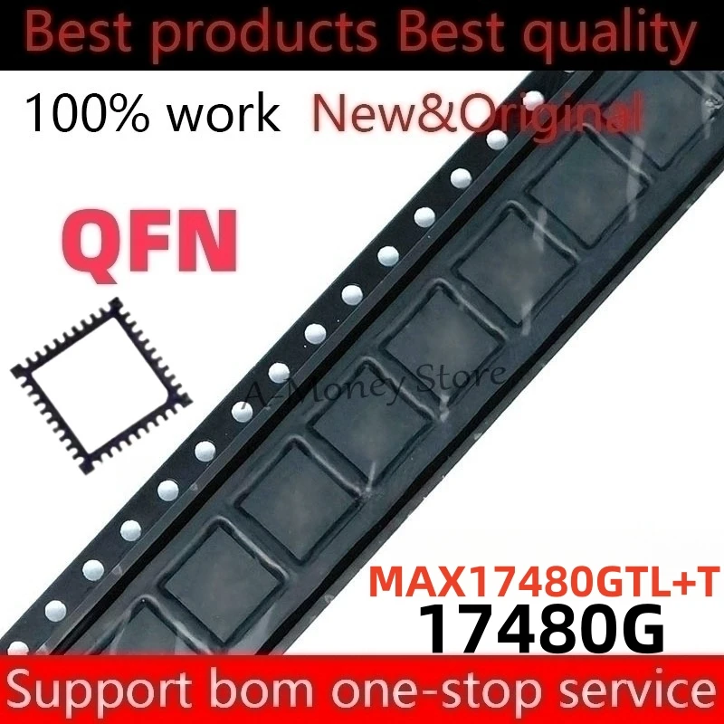 

(5pcs)17480G MAX17480G MAX17480GTL QFN-40