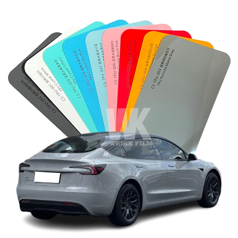 

Оптовая продажа, матовая серая защитная пленка из ТПУ для автомобиля, меняющая цвет, пленка для украшения кузова автомобиля, пленка PPF