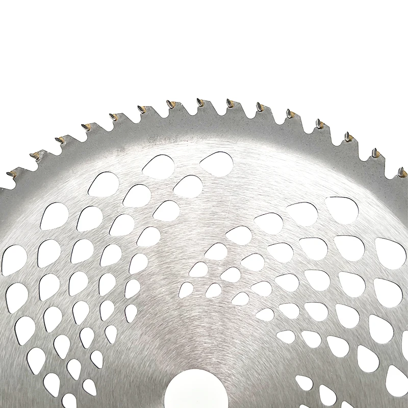 Garden Power Tool Accessories 60 Teeth Alloy Cutter Blade for Gasoline Brush Cutter