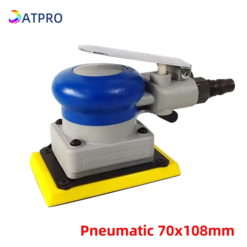 KOVAX 70x108mm Pneumatic Square Dry Grinder Japanese Double Eagle Square Sander Car Beauty Polishing Soft Film Sandpaper