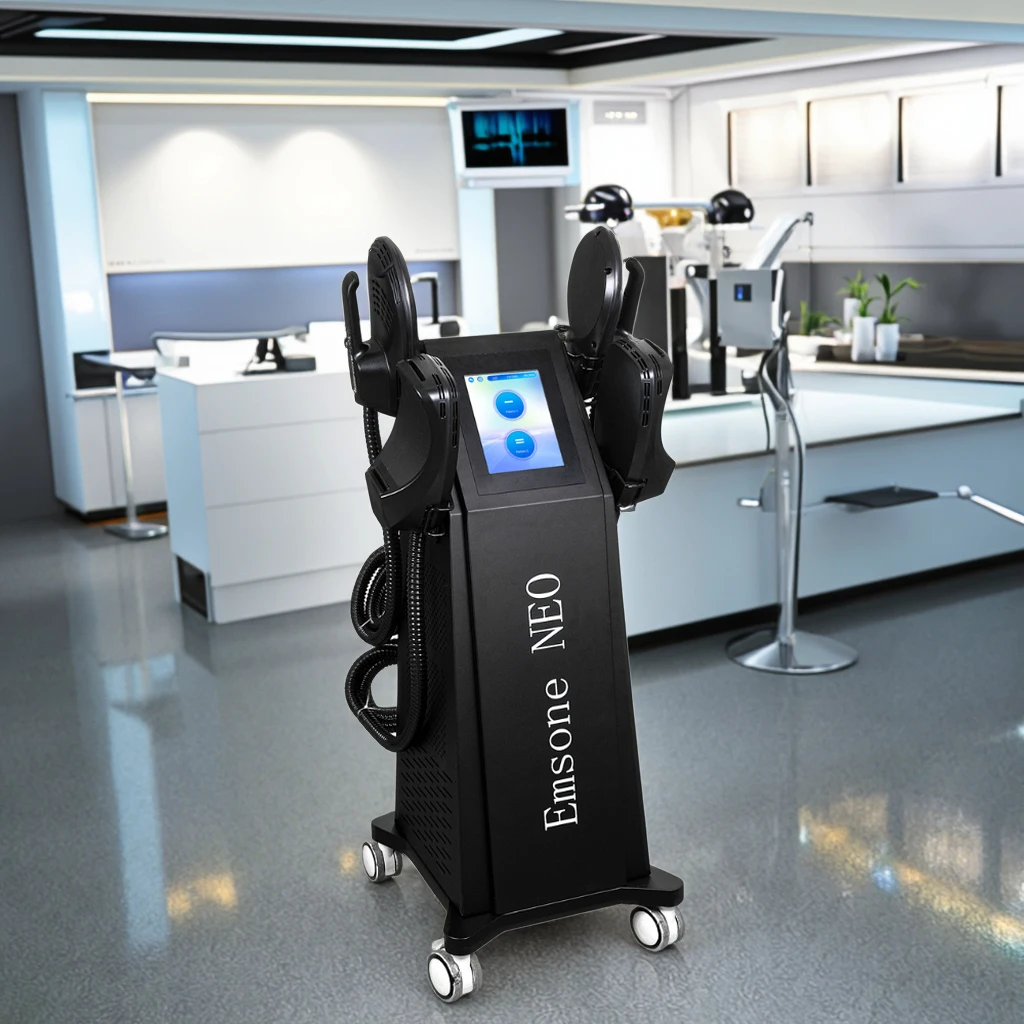 

Emsone NEO 6500W Powerful Skin Firming Emssings 4 Handles Body Sculpting Machine with Pelvic Floor Optional