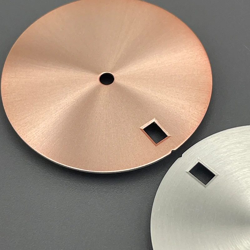 28.5mm NH35/NH36 Dial Sterile Blank Watch Dial with Window Fit NH35 NH36 Movement Watch Part Accessories ﻿NH35 Dial Replaceable