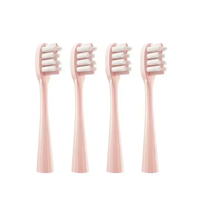 Replacement For Usmile Y1/U1/U2 Toothbrush Heads Pink Smart Electric Tooth Clean DuPont Brush Nozzles Heads 4/10Pcs/Set