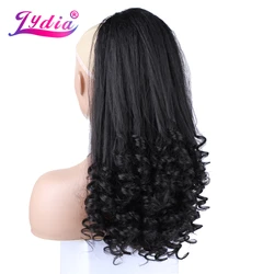 Lydia Tail Dancing-extensiones de pelo de cola de caballo, postizo rizado y suelto sintético de 20 