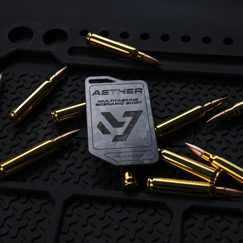 

Подвесная бирка из углеродного волокна Aether, кованая нашивка, многозадающий сценарий, рубашка, тактический значок для рюкзака «сделай сам», аппликация