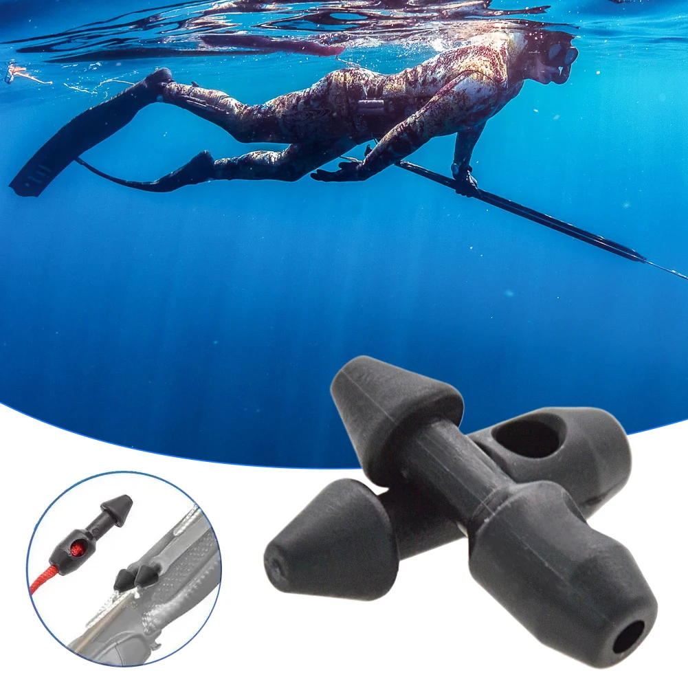2 قطعة عظم الترقوة Spearfishing إدراج Speargun شريط مطاطي عظم الترقوة إدراج Spearfishing غواص ملحقات صيد سمك #2