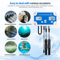 Smart Wifi 3 in 1 Water Quality Monitor Digital Online Water Tester PH/EC/Salinity/TDS/ORP/Temp Meter PH Tester for Pool Lab