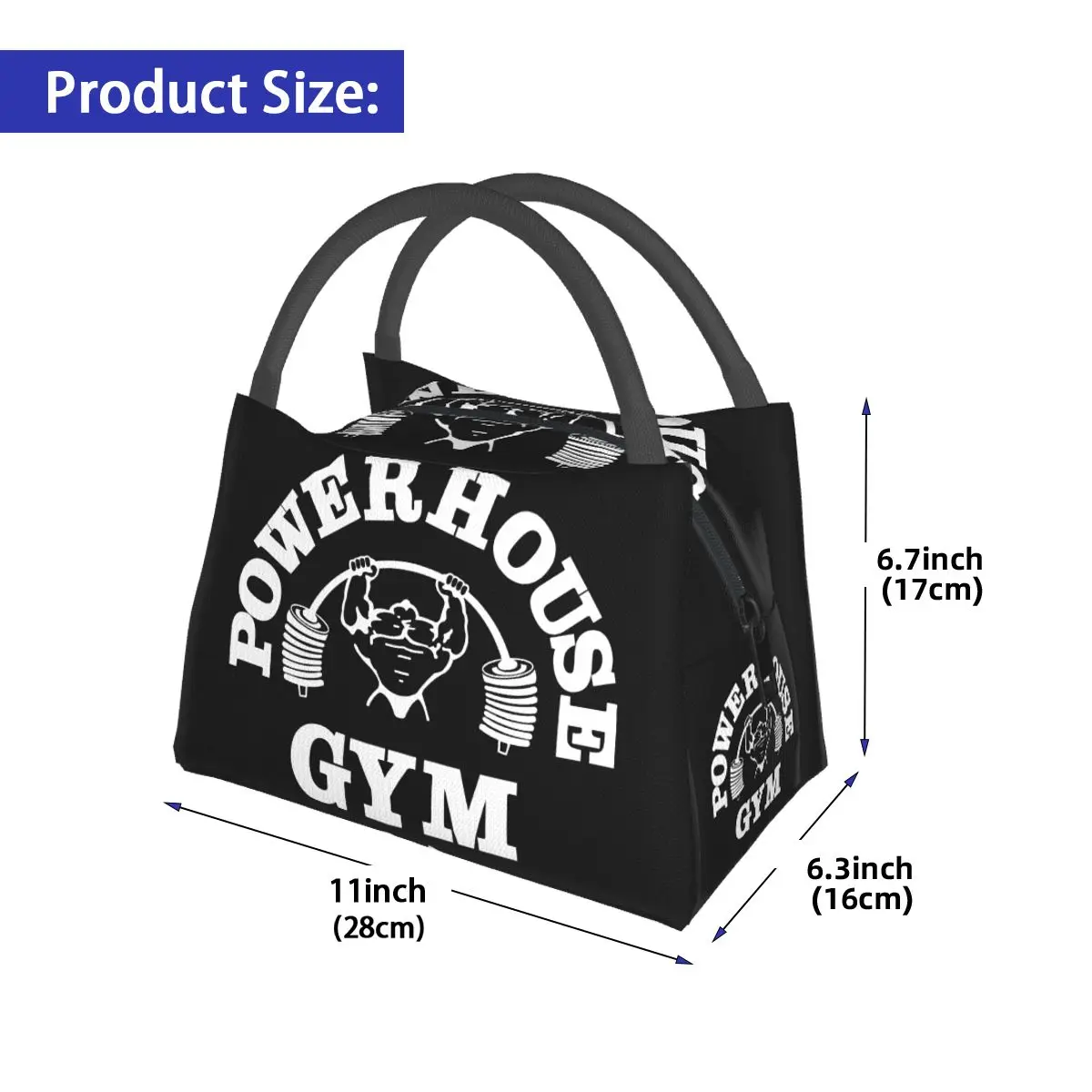 Powerhouse Gym Portable insulation bag for Cooler Food Office Pinic Container