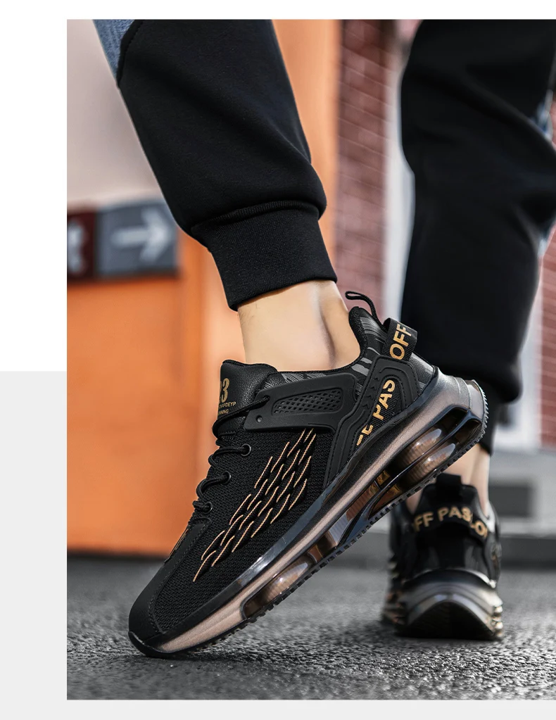 Herren-Freizeitsneaker Frühling Sommer Neue Atmungsaktive Leichte Renn-Outdoor-Laufschuhe Weiche Sohle Verschleißfeste Speed-Sportschuhe – Detail 25