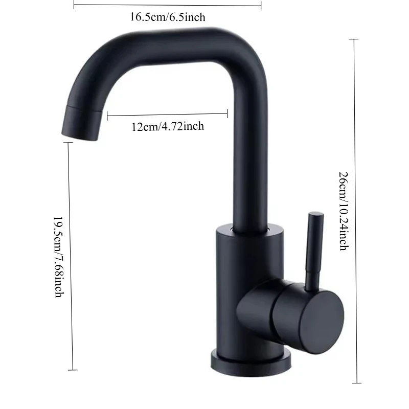 

360 ° Вращающийся кран для кухни и ванной комнаты, аксессуары для смесителей, нержавеющая сталь, для холодной и горячей воды