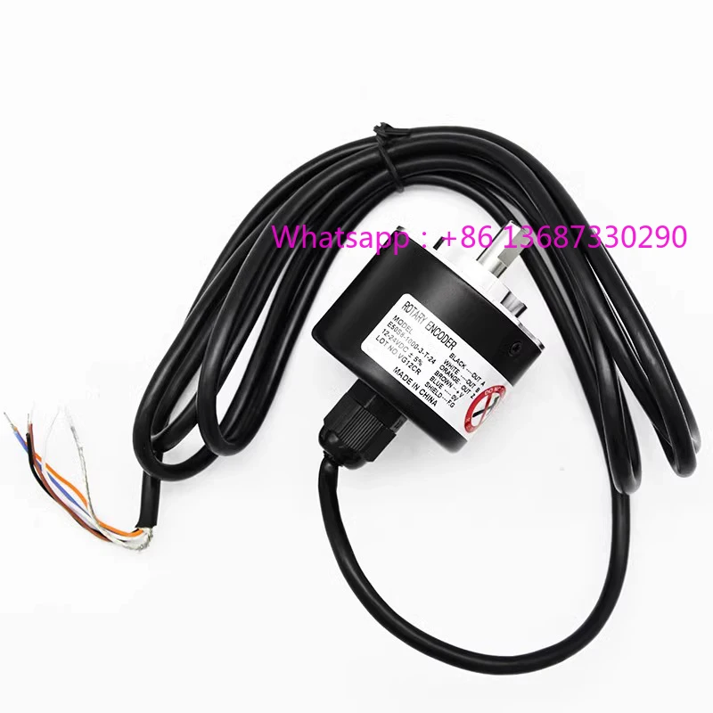 

E50S8 incremental photoelectric rotary encoder, 50mm shell diameter 8mm shaft diameter 1000p/r 24VDC E50S8-1000-3-T-24