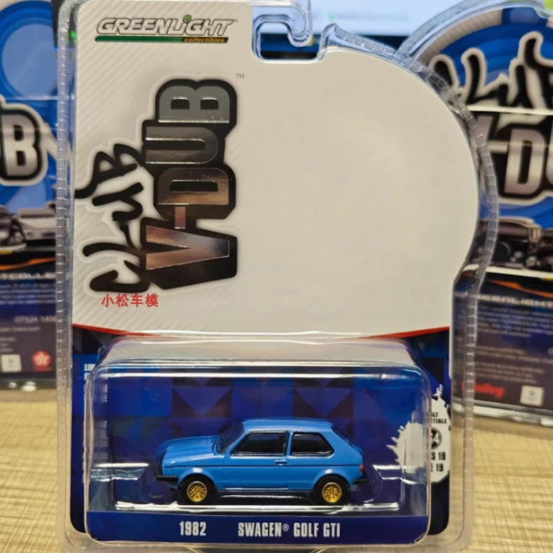 

Greenlight масштаб 1:64, 1982, Монако, синий сплав, имитация модели автомобиля, статическая коллекция, украшенные праздничные подарки, игрушки, сувенирный подарок