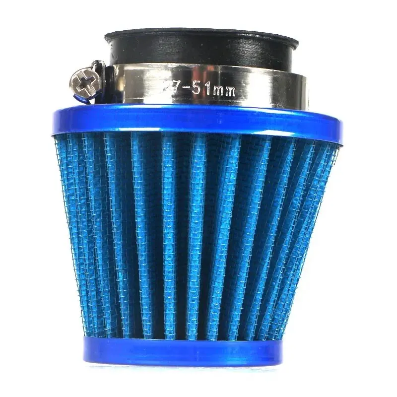 38-60MM High Flow Air Filter for Kawasaki Pit Bike Suzuki Motocross 125 150 200 250 450CC ATV Lifan Loncin Zongshen Engine ﻿