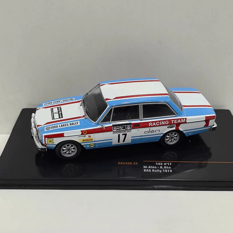 

IXO 1/43 volv-142 # Модель автомобиля из сплава 1972 года, 1:17, статическая коллекционная модель, украшение, праздничный подарок, игрушка, сувенир