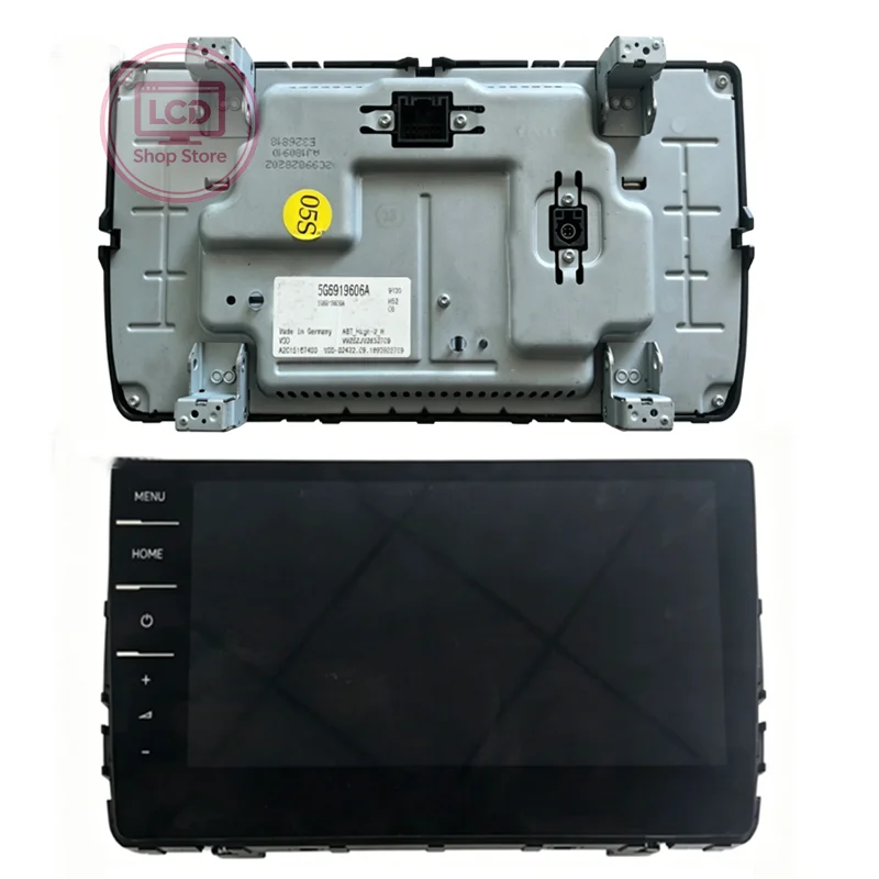 5G6919606 5G6919606A 5G6919606D 9.2 Inch LCD With Touchscreen Suitable for V-W P-assat B8 Ti-guan G-olf 7 MIB 2.5 New Car